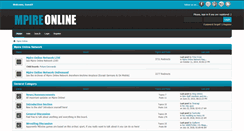 Desktop Screenshot of mpireonline.net
